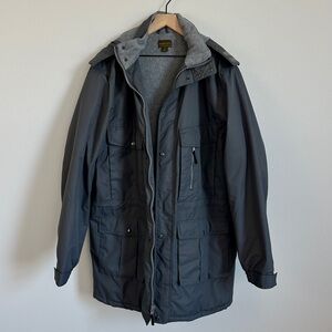 Boulder Creek XL Tall Dark Grey Parka